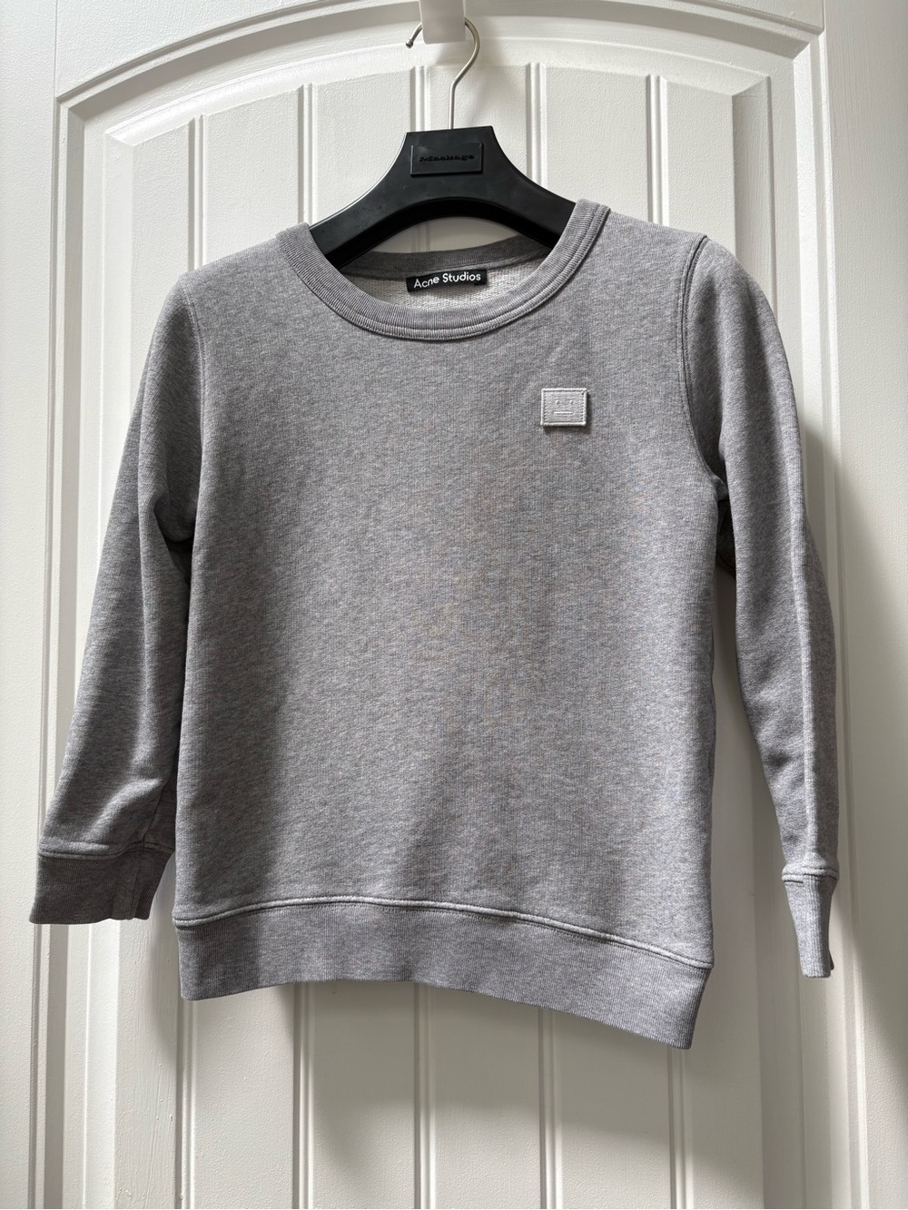Kids Acne Studios Grey Crewneck Sweatshirt size 8